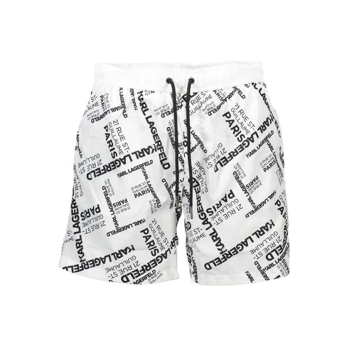Karl Lagerfeld White Polyester Men&