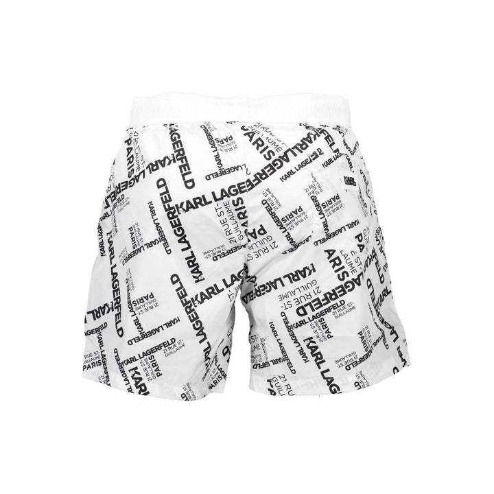 Karl Lagerfeld White Polyester Men&