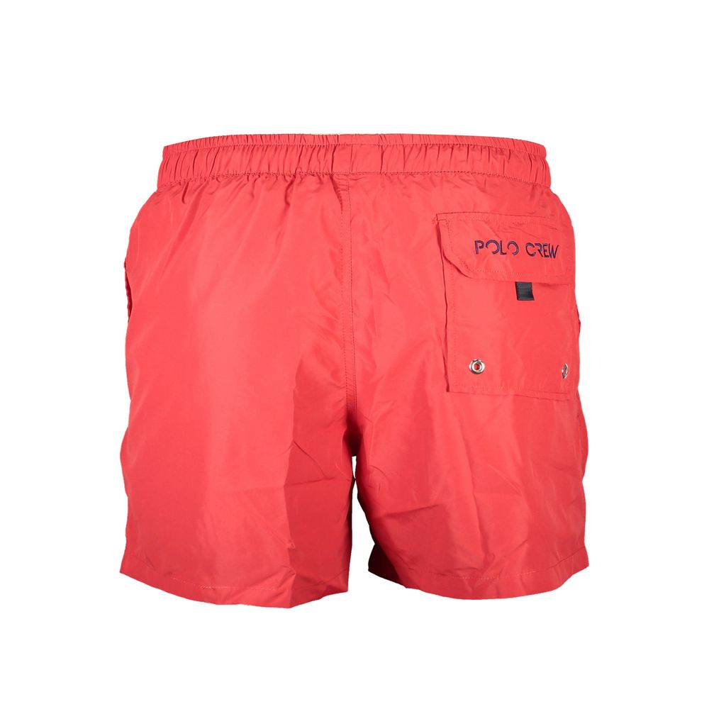 La Martina Red Polyester Men&
