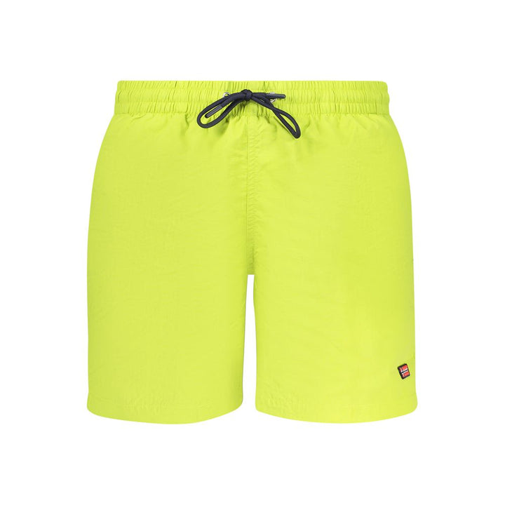 Norway 1963 Verde Poliammide Men Swim Boxer