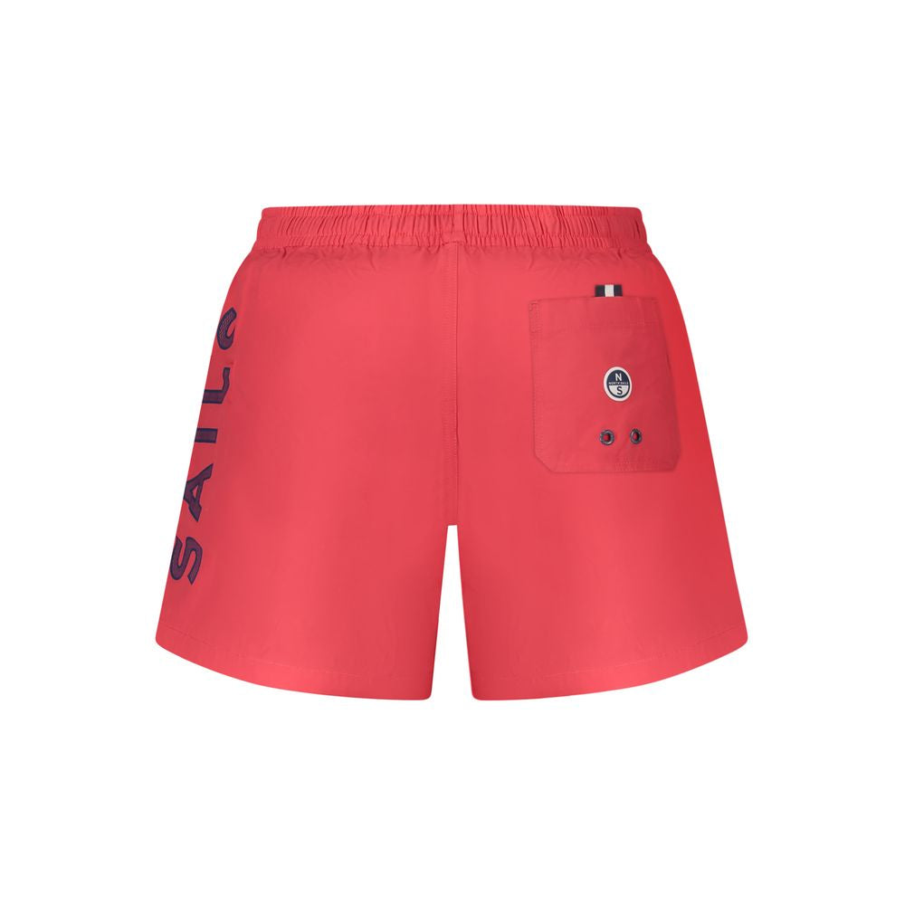 North Sails Red Nylon Men&