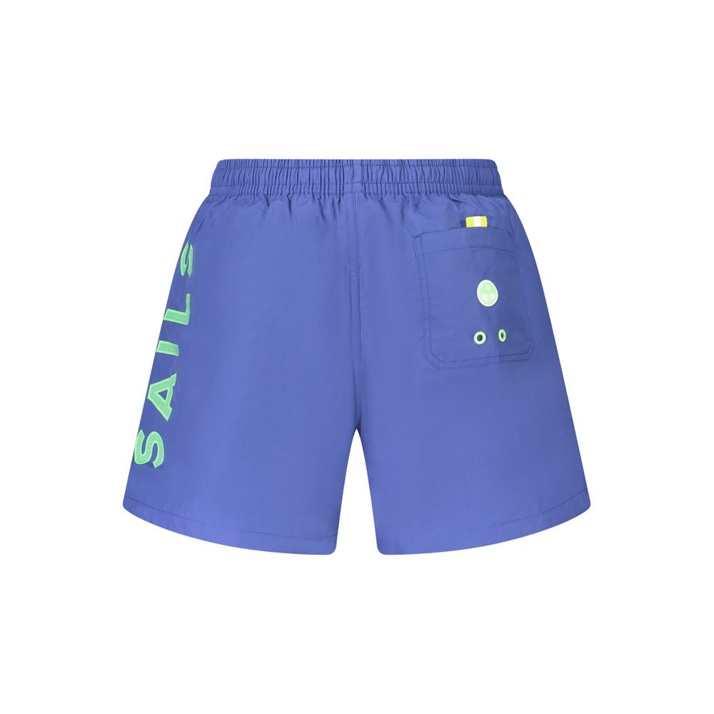 North Sails Blue Nylon Men&
