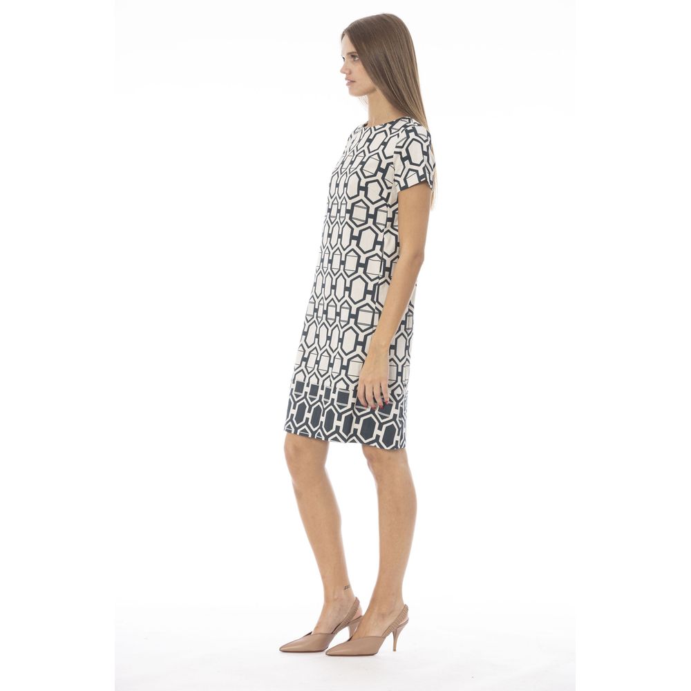 Baldinini Trend White Cotton Women Dress