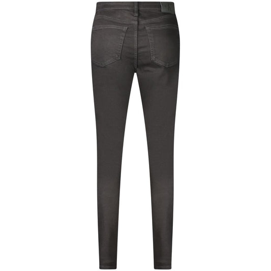Calvin Klein Black Cotton Women's Jeans