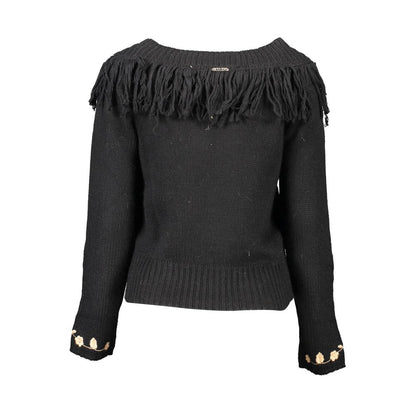 Blugirl Black Viscose Women Sweater