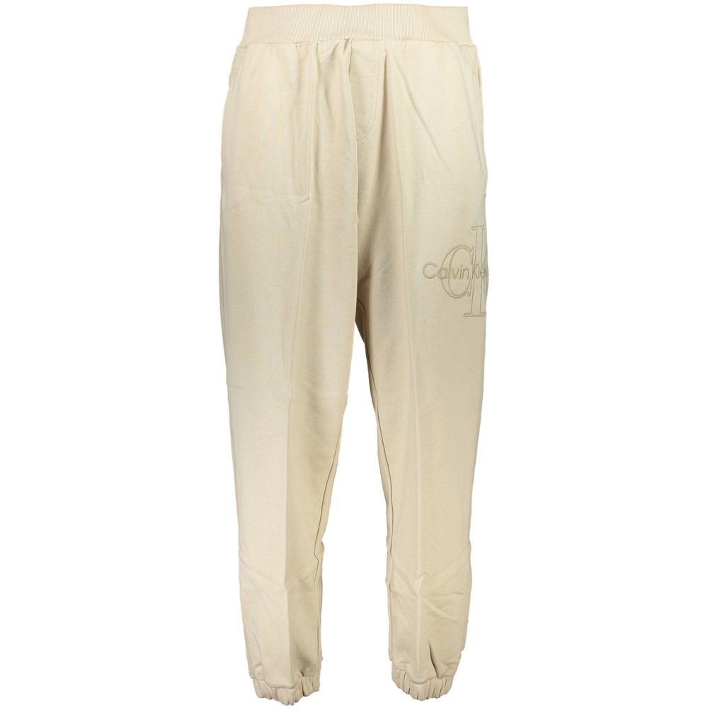 Calvin Klein Beige Cotton Men&