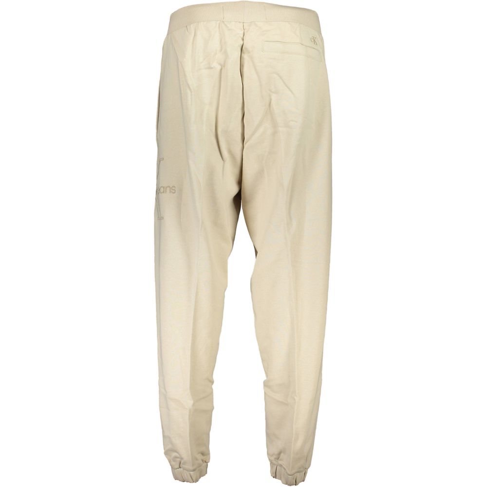 Calvin Klein Beige Cotton Men&