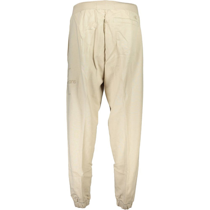 Calvin Klein Beige Cotton Men&