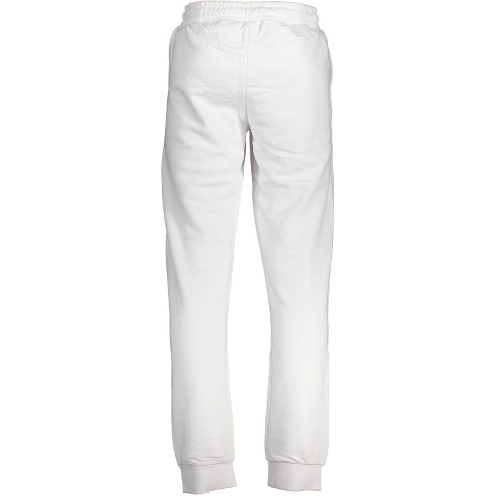 Fila White Cotton Athletic Pants
