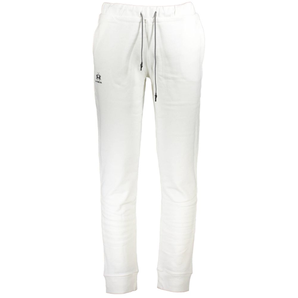 La Martina White Cotton Men&