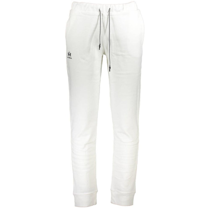 La Martina White Cotton Men&