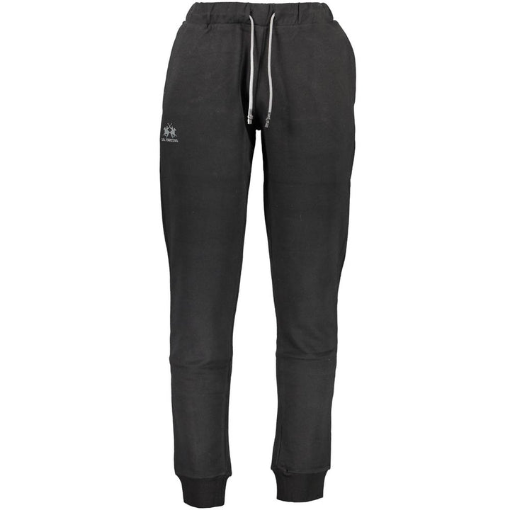 La Martina Black Cotton Men&