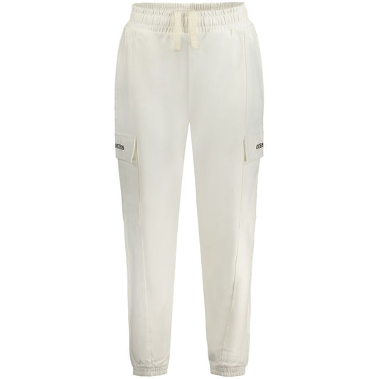 Guess Jeans White Cotton Women Sweatpant
