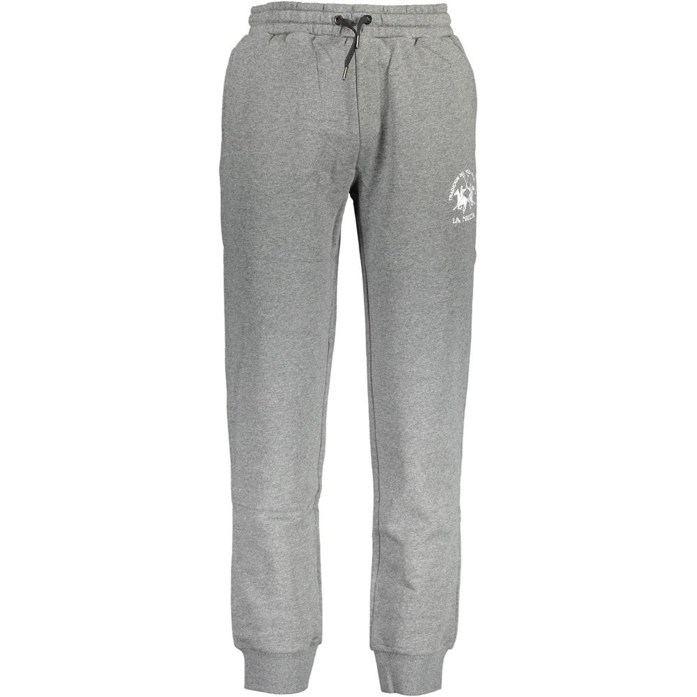La Martina Gray Cotton Men&