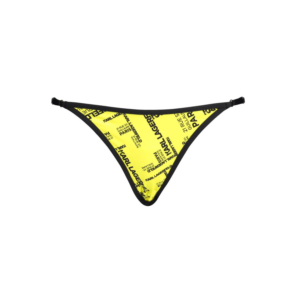 Karl Lagerfeld Yellow Polyamide Women&