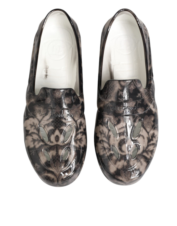 Dolce &amp; Gabbana Multicolor Rubber Low Top Men Sneakers Shoes