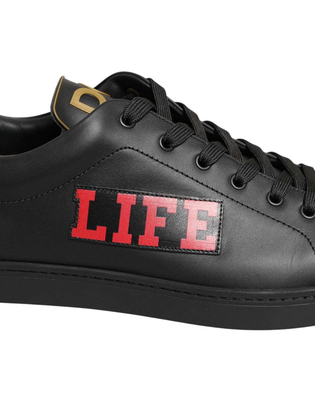 Dolce &amp; Gabbana Black Street Life Low Top Men Sneakers Shoes