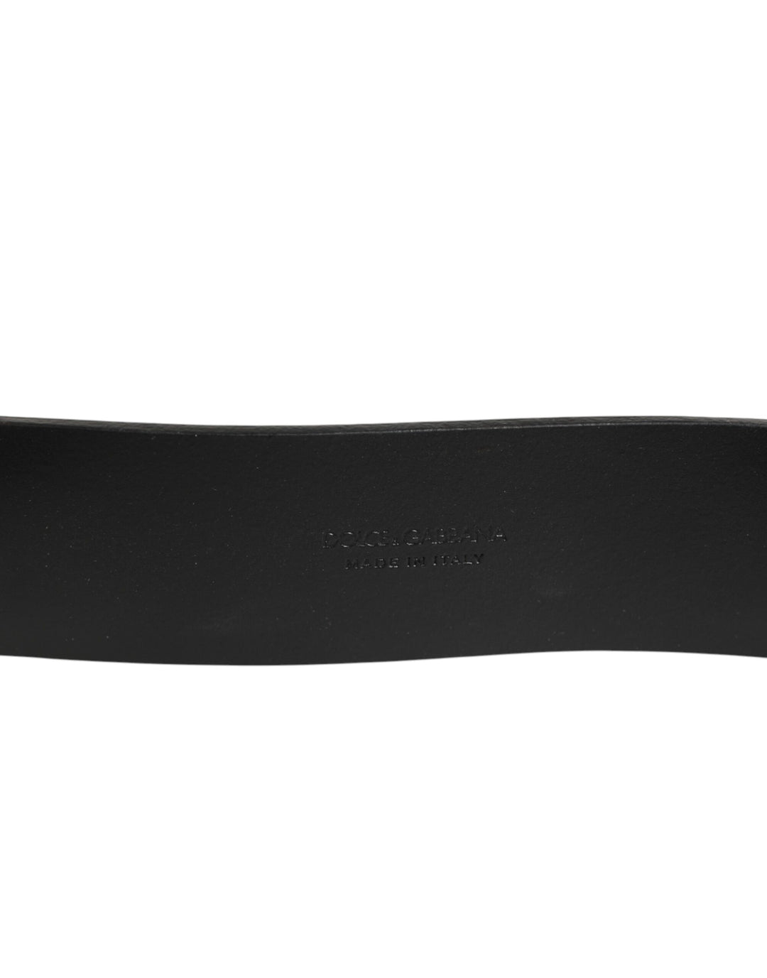 Dolce &amp; Gabbana Brown Classic Gold Metal Logo Buckle Men  Belt