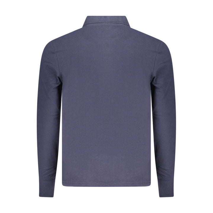 North Sails Blue Cotton Men Polo Shirt