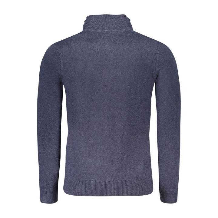 North Sails Blue Acrylic Men Sweater