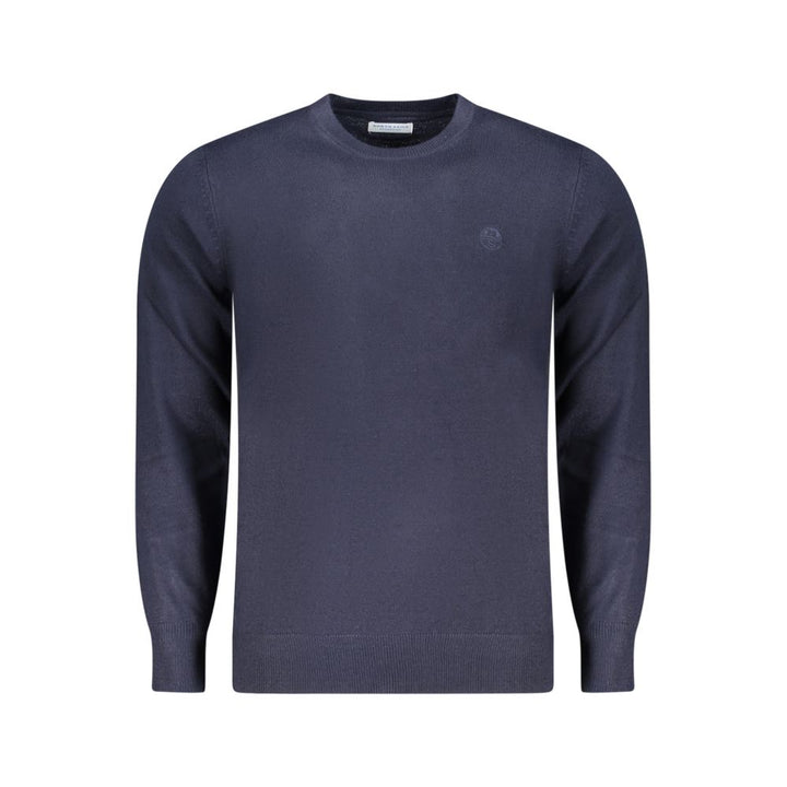North Sails Blue Acrylic Men Sweater