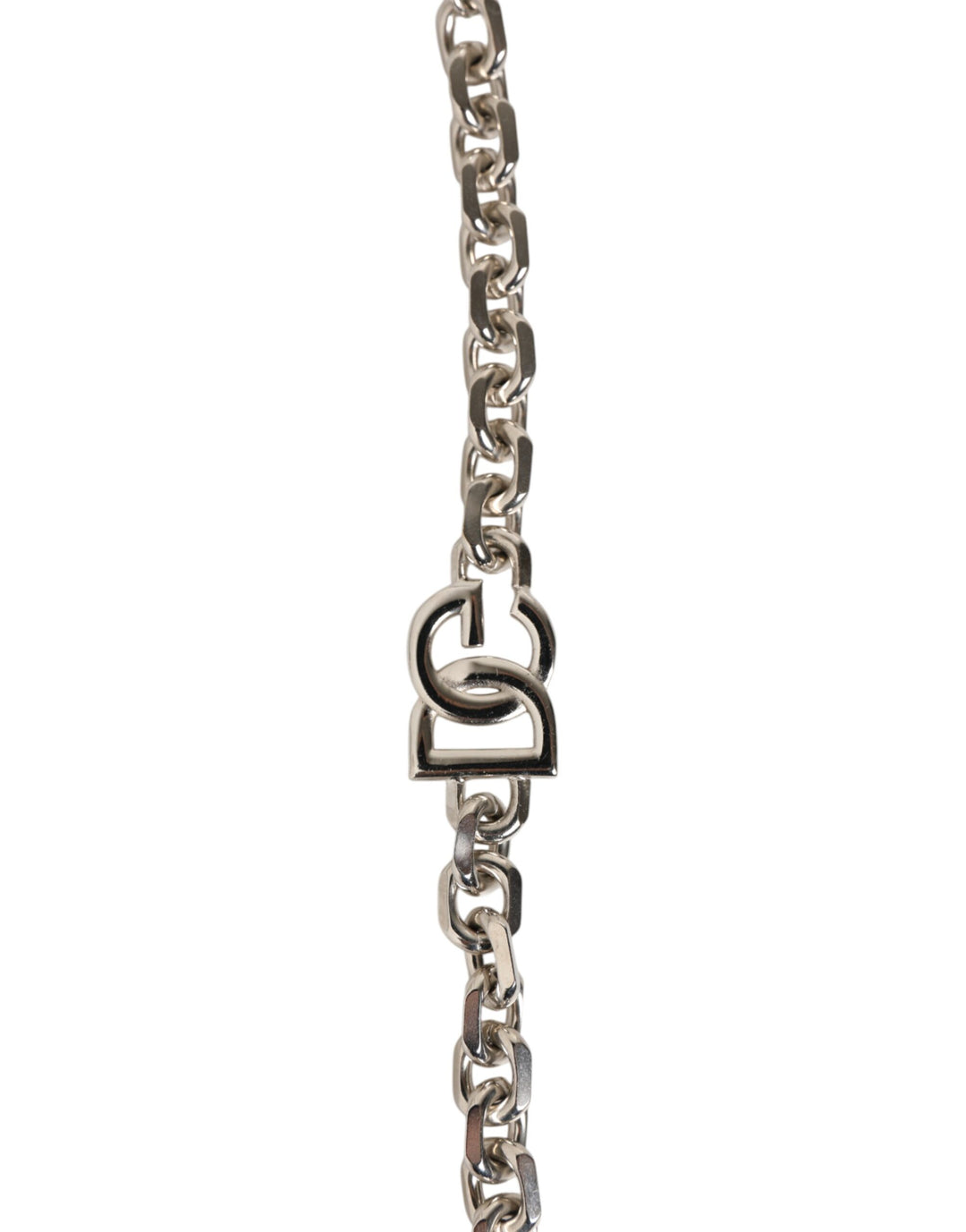 Dolce &amp; Gabbana Black Leather Pearl Chain Bag Accessory Shoulder Strap