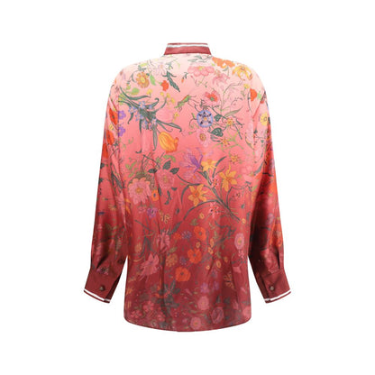 Gucci Multicolor Silk Pattern Shirt