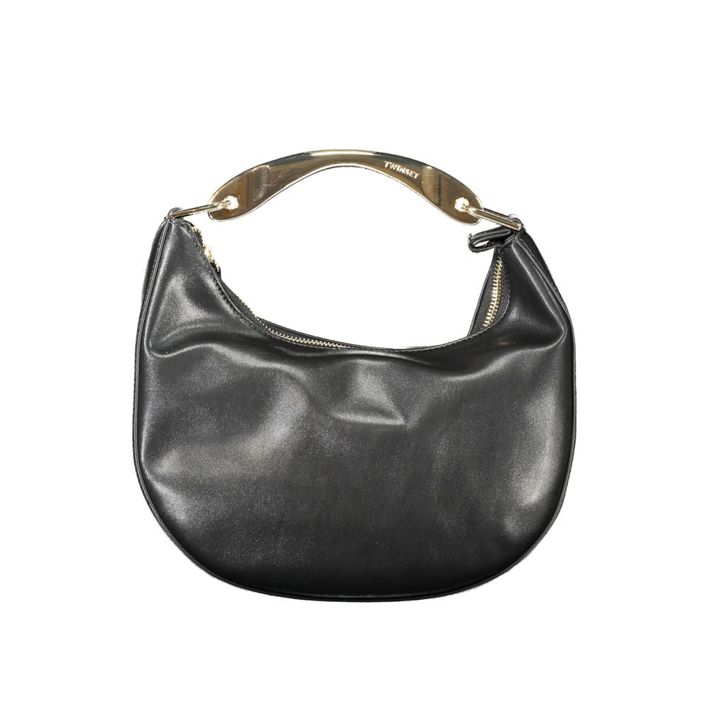 Twinset Nero Poliuretano Women Handbag