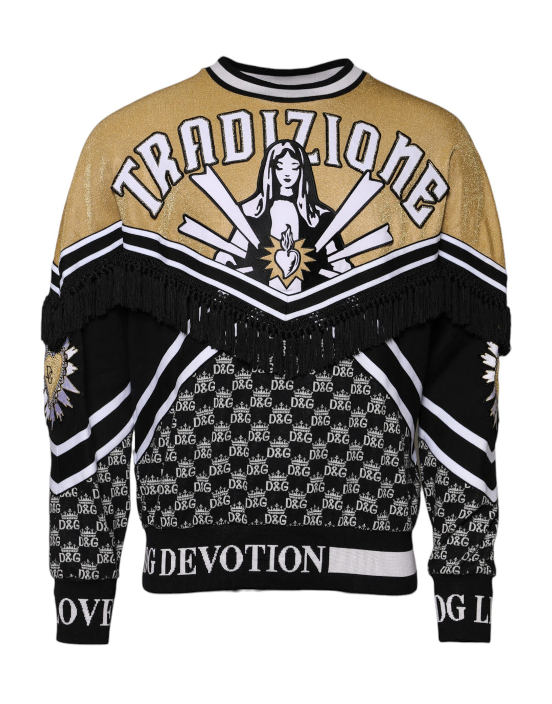 Dolce &amp; Gabbana Multicolor Tradizione E Devotion Sweatshirt Sweater