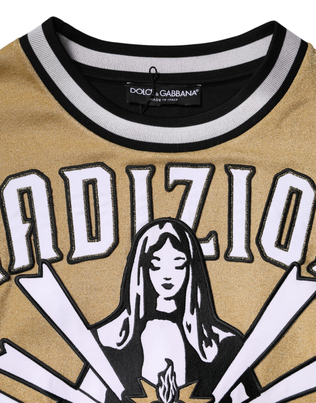 Dolce &amp; Gabbana Multicolor Tradizione E Devotion Sweatshirt Sweater
