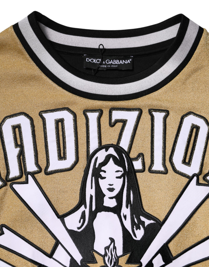 Dolce &amp; Gabbana Multicolor Tradizione E Devotion Sweatshirt Sweater