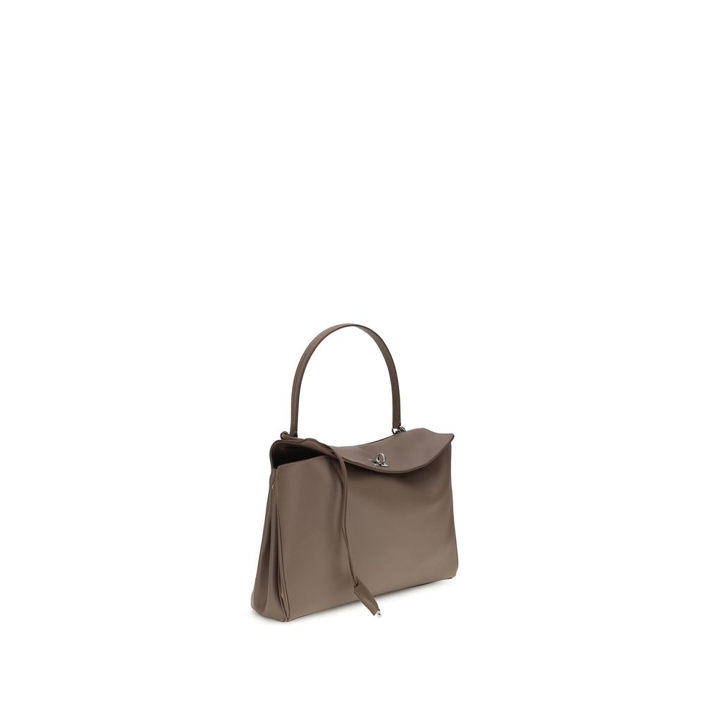 Balenciaga - Gray Calf Leather Bos Taurus Shoulder Bag