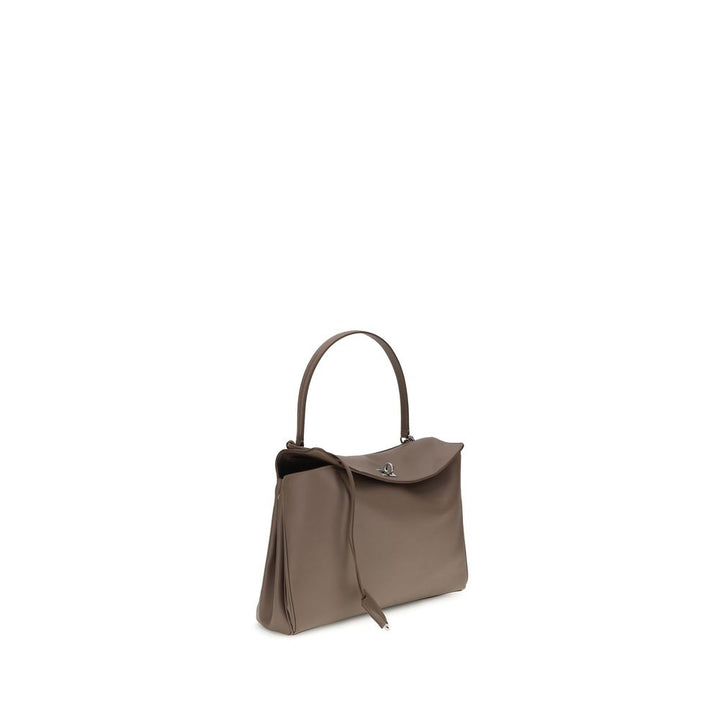 Balenciaga - Gray Calf Leather Bos Taurus Shoulder Bag