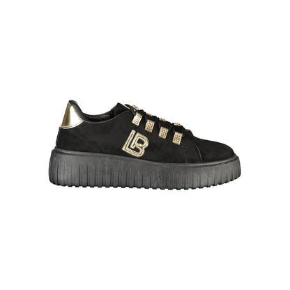 Laura Biagiotti Nero Poliuretano Women Sneaker