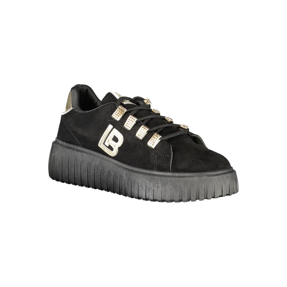 Laura Biagiotti Nero Poliuretano Women Sneaker