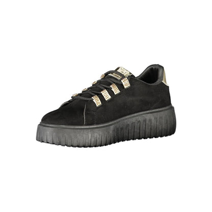 Laura Biagiotti Nero Poliuretano Women Sneaker
