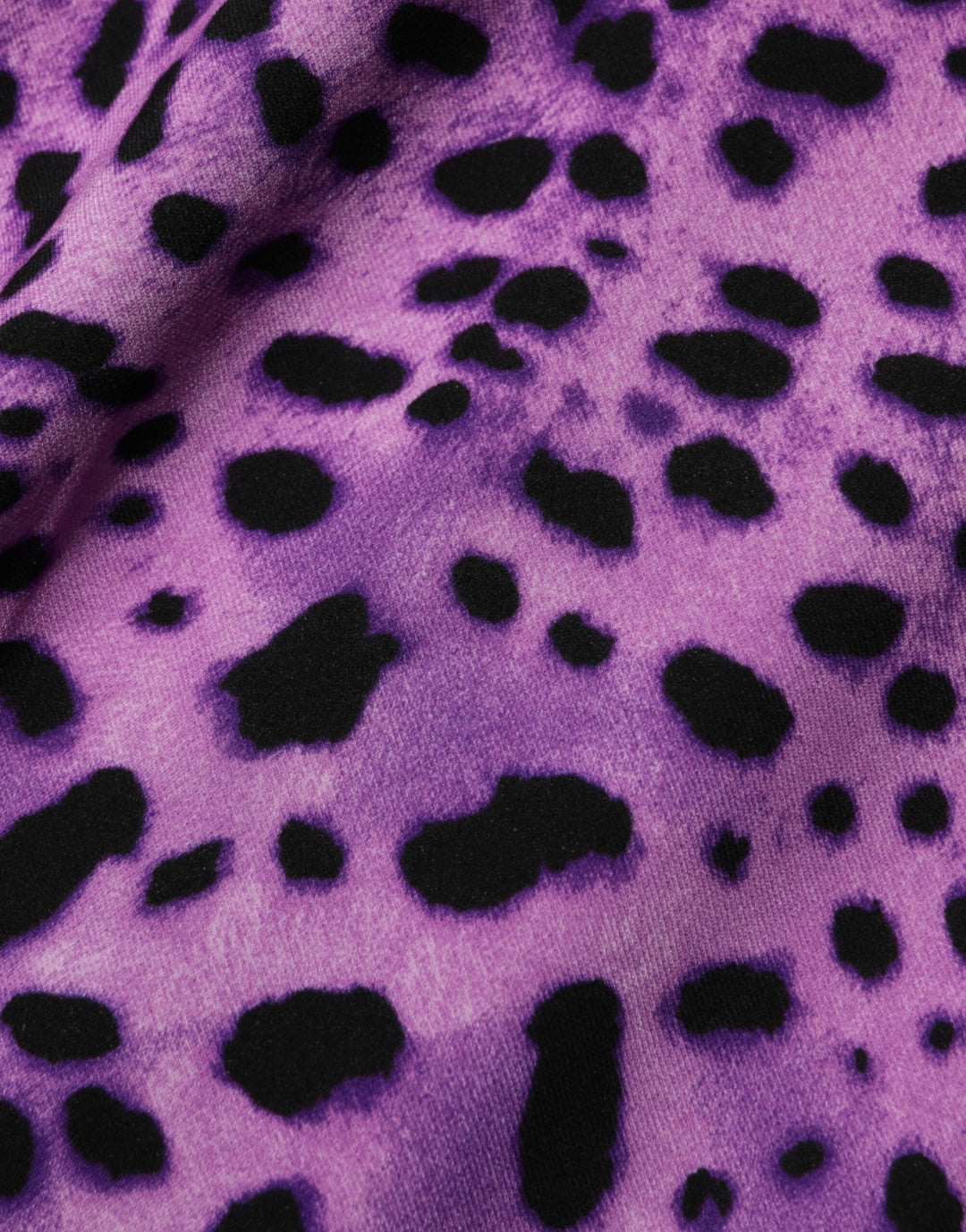 Dolce &amp; Gabbana Violet Leopard Sheath Bodycon Mini Dress