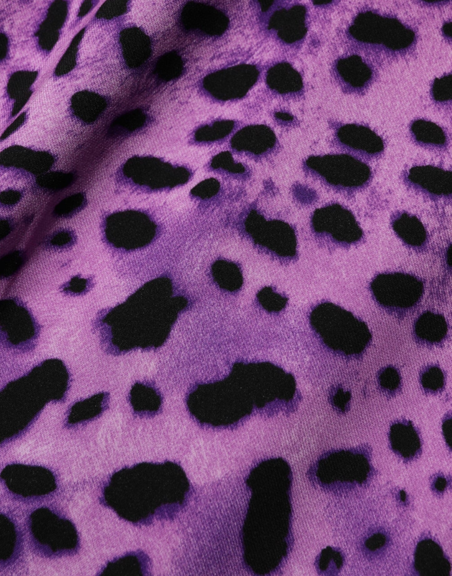 Dolce & Gabbana Violet Leopard Sheath Bodycon Mini Dress