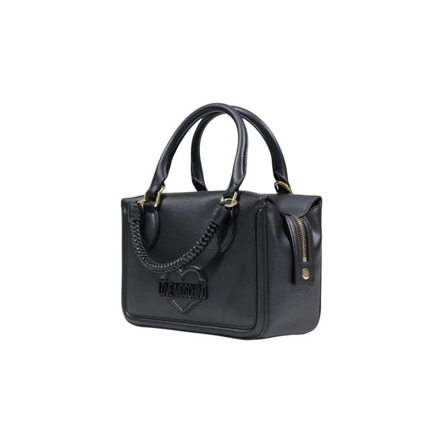 Love Moschino Black Polyethylene Handbag