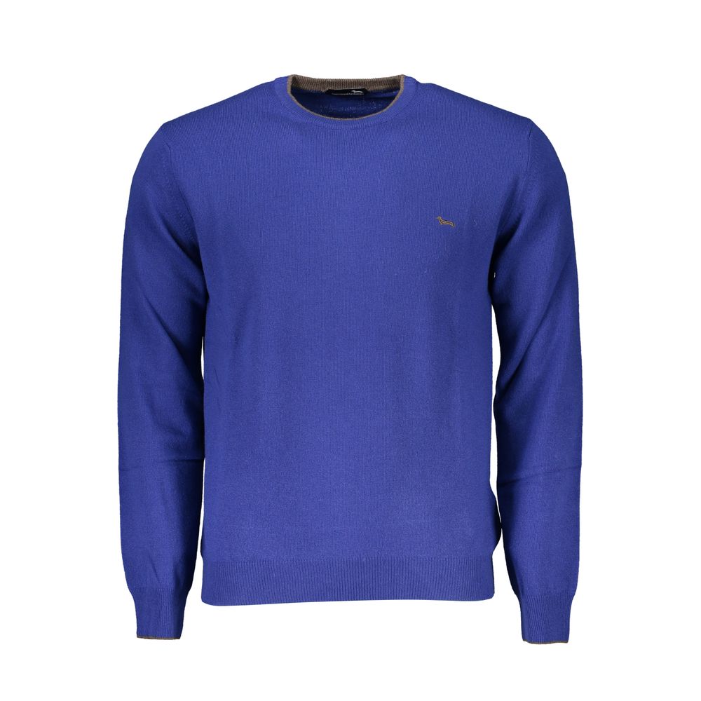 Harmont &amp; Blaine Blu Viscose Men Sweater