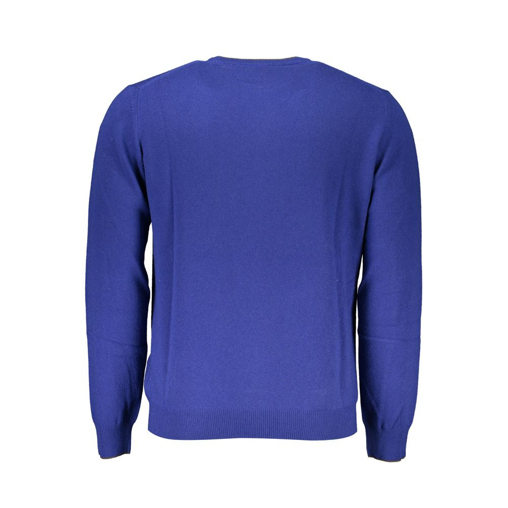 Harmont &amp; Blaine Blu Viscose Men Sweater