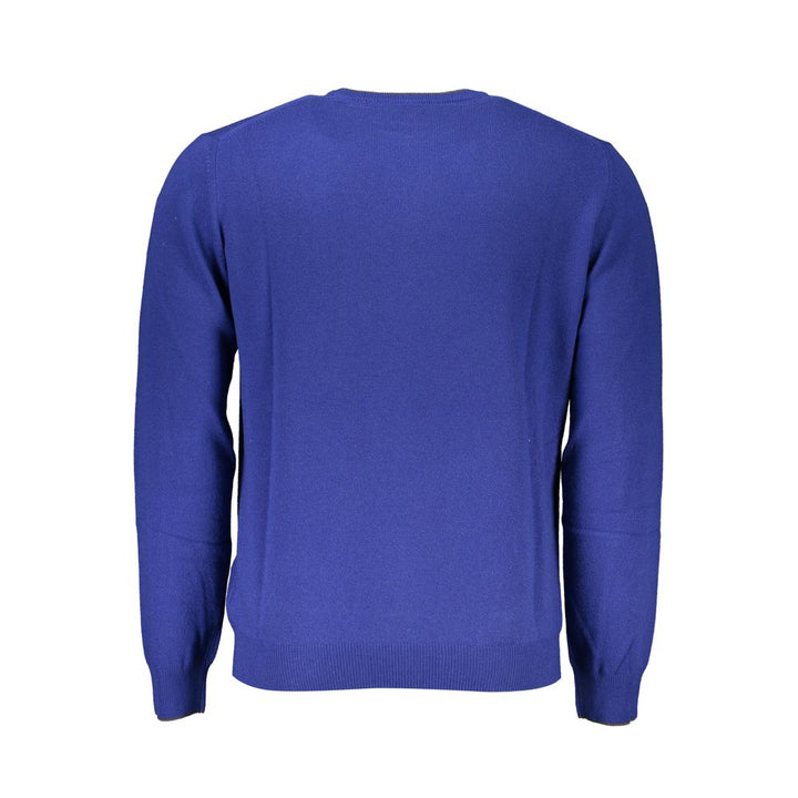 Harmont &amp; Blaine Blu Viscose Men Sweater