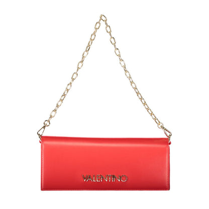 Mario Valentino Rosso Polyurethane Women Shoulder Bag