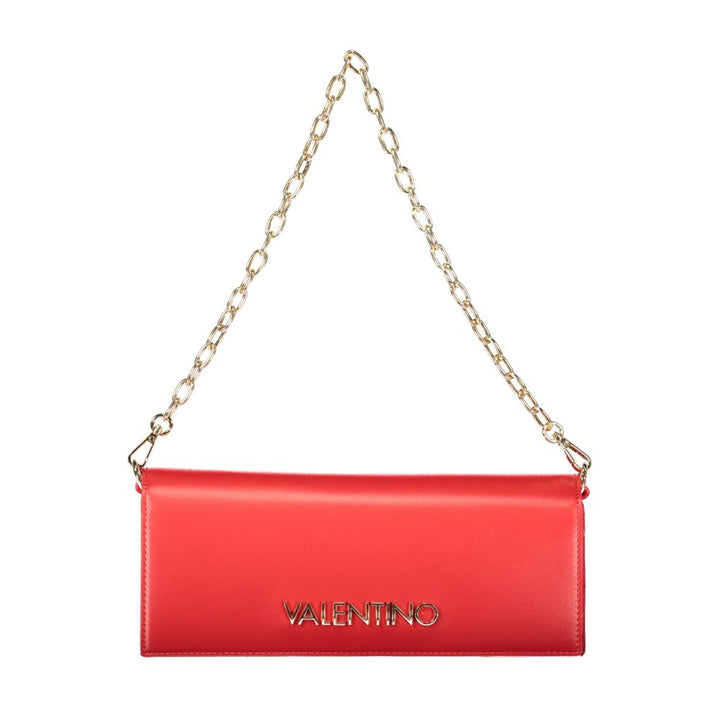 Mario Valentino - Rosso Polyurethane Women’s Shoulder Bag