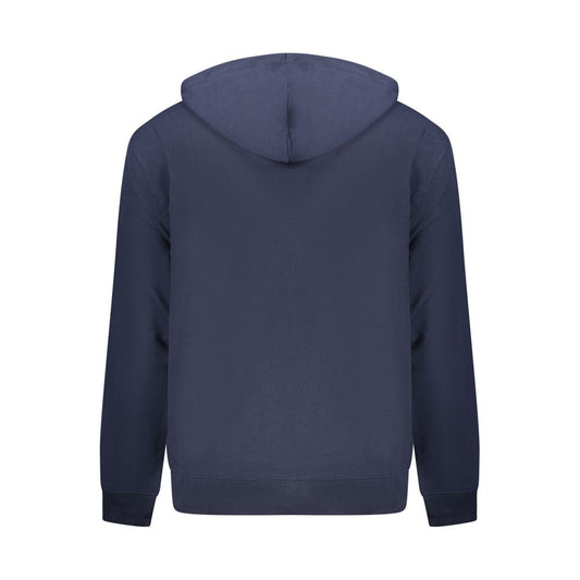 Calvin Klein Blu Cotton Men Sweatshirt