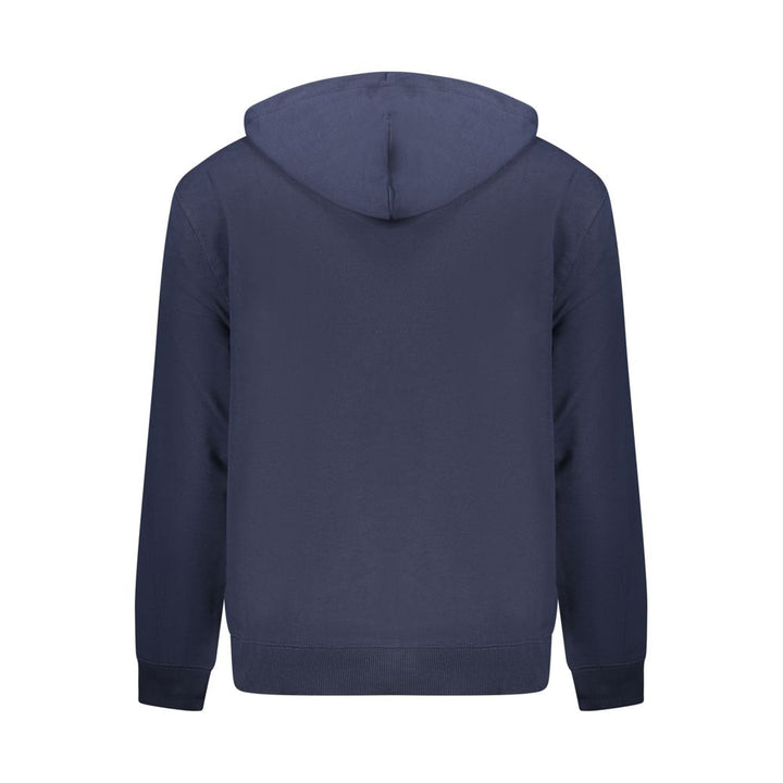 Calvin Klein Blu Cotton Men Sweatshirt