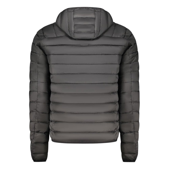 Cavalli Class Black Polyester Light Jacket