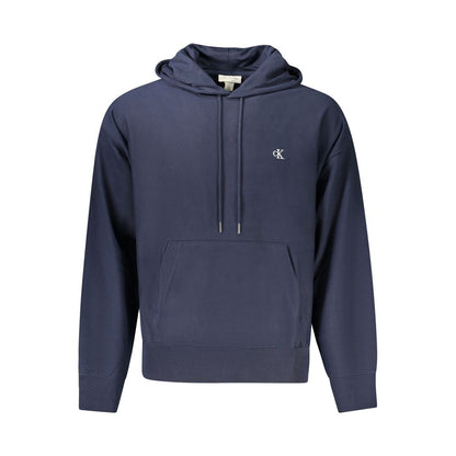 Calvin Klein Blue Cotton Men's Hoodie