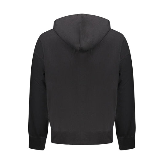 Calvin Klein Black Cotton Men Sweatshirt