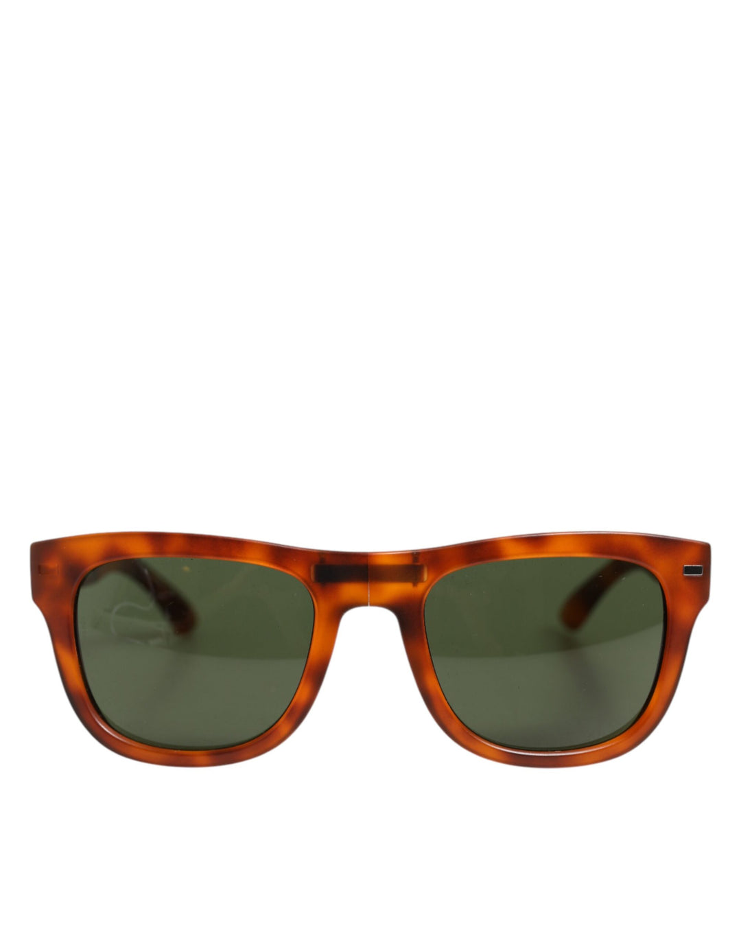 Dolce &amp; Gabbana DG6089 Havana Full Rim Round Lenses Foldable Sunglasses